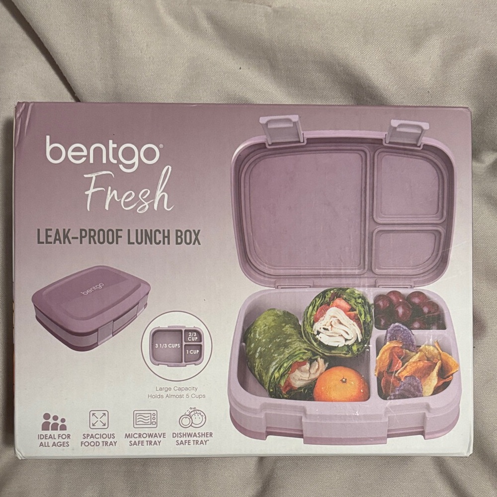 Bentgo Fresh Leak-Proof Lunch Box - Purple